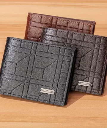 Premium Quality Wallet for Men – Stylish Faux Leather Purse with 09 Card Slots, 02  Money Compartments & 01 Zip Pocket – Elegant, Durable & Modern Men’s Wallet  for Everyday Use